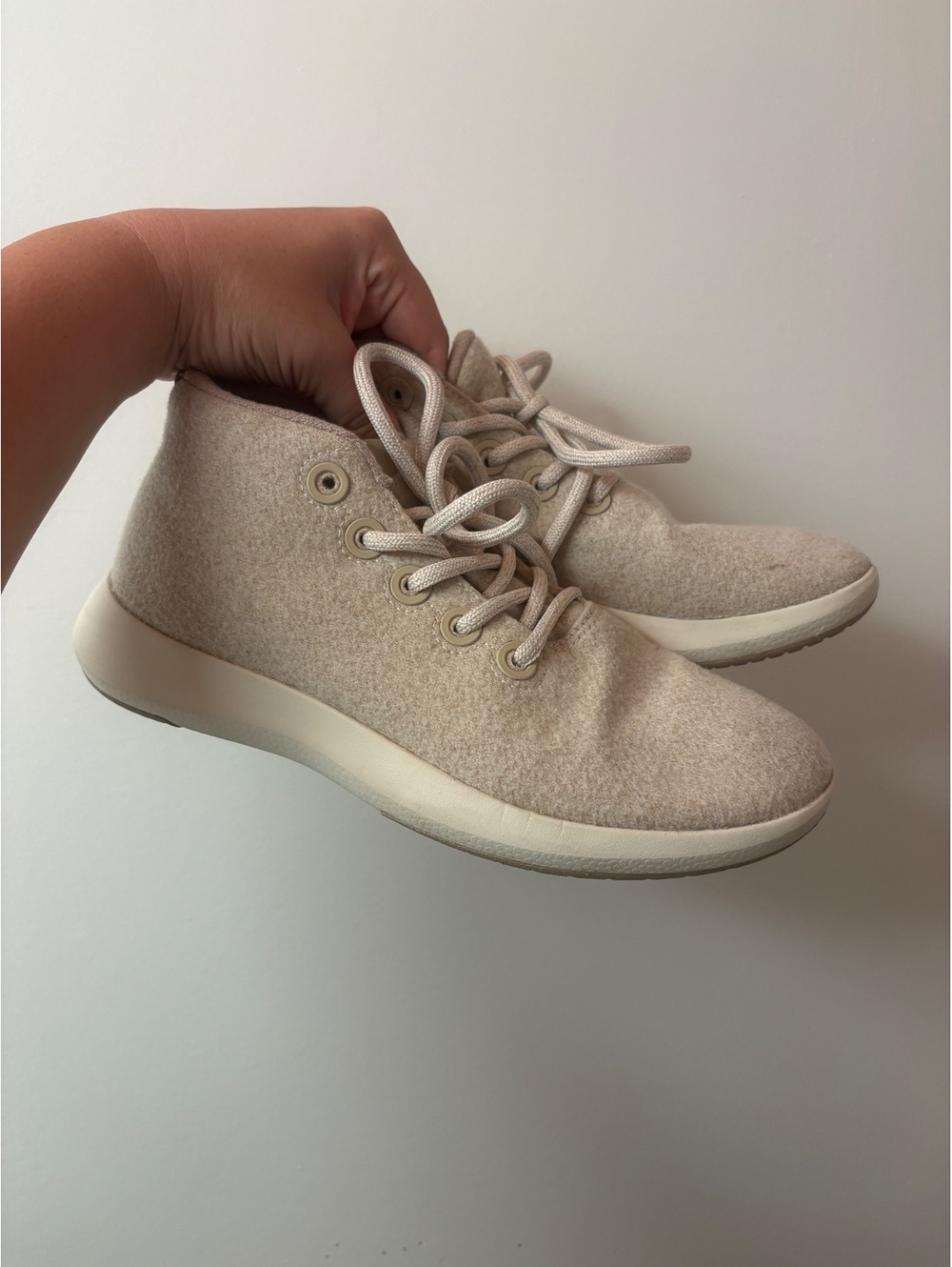 Allbirds Women's Wool Runner Mizzles Mid-Top Sneakers Size US 9